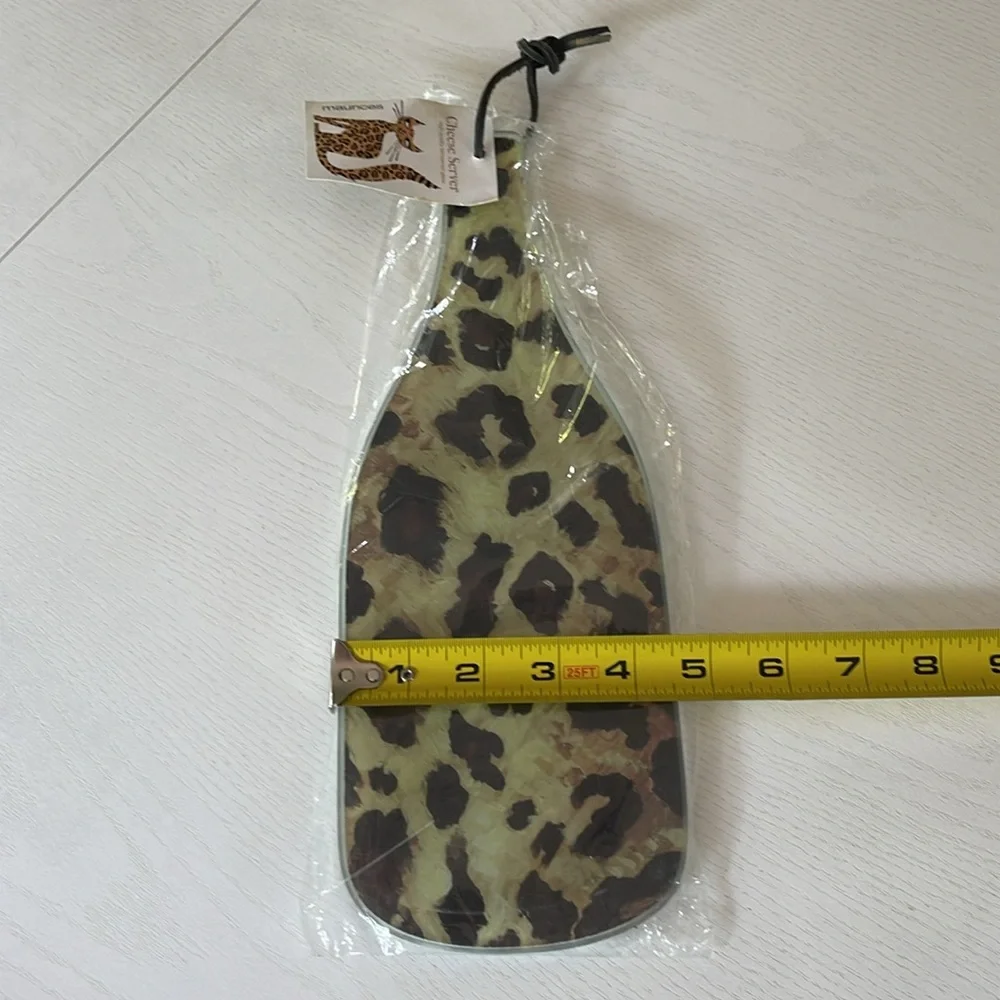 Maurices Animal Print Cheese Serving Tray